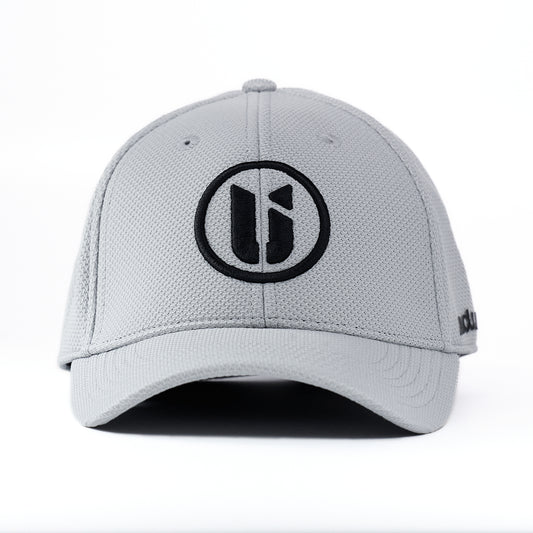 Undur Stretch Fit Golf Hat - Silver