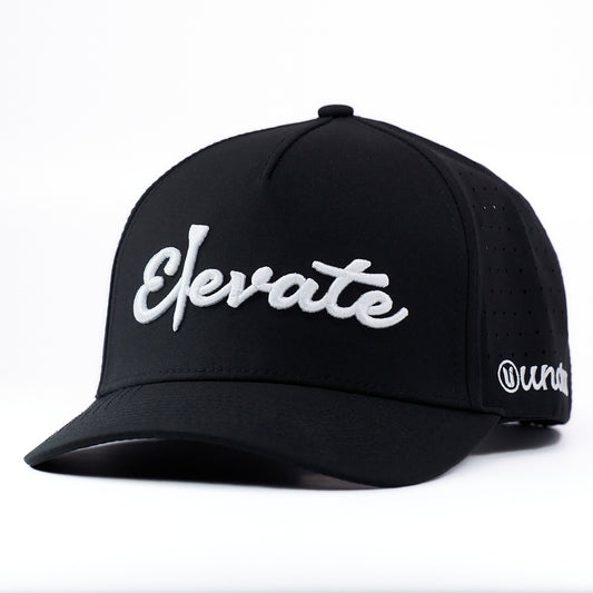 Elevate Golf Hat - Black