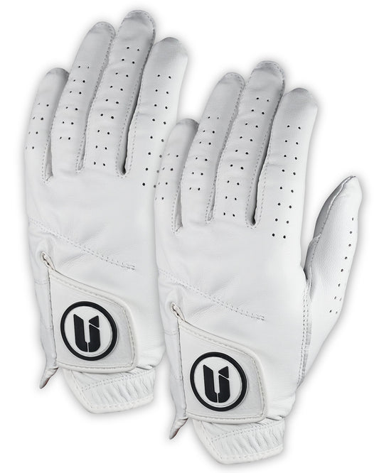 2 PACK - Tour White Golf Glove