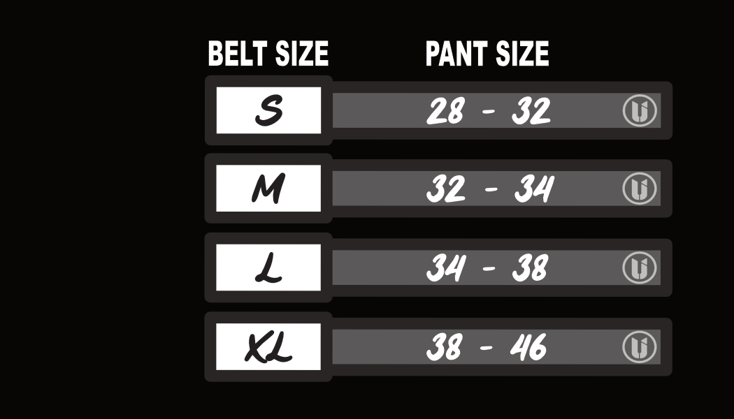 Undur Golf Belt - Black
